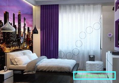 Schlafzimmer Design 12 Quadratmeter. m in modernem Stil - echte Innenaufnahmen Schlafzimmer Design 12 Quadratmeter. m in modernem Stil - echte Innenaufnahmen