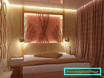 Schlafzimmer Design 12 Quadratmeter. m in modernem Stil - echte Innenaufnahmen Schlafzimmer Design 12 Quadratmeter. m in modernem Stil - echte Innenaufnahmen