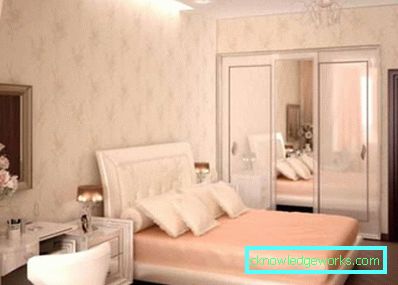 Schlafzimmer Design 12 Quadratmeter. m in modernem Stil - echte Innenaufnahmen Schlafzimmer Design 12 Quadratmeter. m in modernem Stil - echte Innenaufnahmen