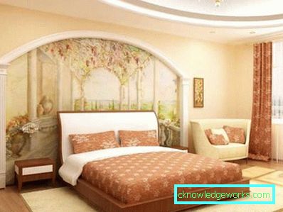 Fotopapier im Schlafzimmer über dem Bett - ein Foto mit modernen Beispielen und Designtipps Fotopapier im Schlafzimmer über dem Bett - ein Foto mit modernen Beispielen und Designtipps