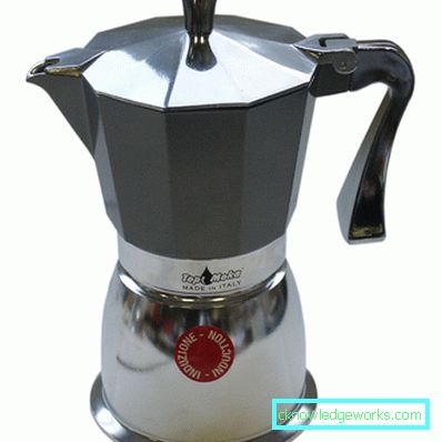 Geysir-Kaffeemaschine für Induktionsherd Geysir-Kaffeemaschine für Induktionsherd
