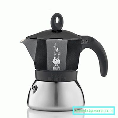 Geysir-Kaffeemaschine für Induktionsherd Geysir-Kaffeemaschine für Induktionsherd