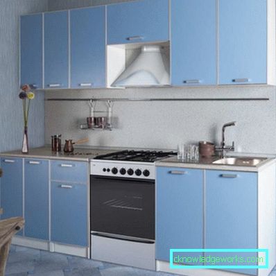 164-Blaue Küche - 88 Fotos der Besten