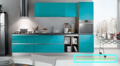 164-Blaue Küche - 88 Fotos der Besten