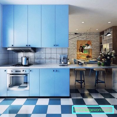164-Blue Kitchen - 88 beste Fotos