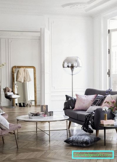 27-Wohnzimmer von 20 Quadratmetern. M. - 95 Fotos