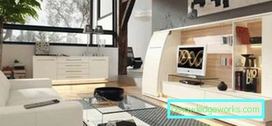 Wohnzimmer mit Kamin und Fernseher - 50 Design-Innenaufnahmen