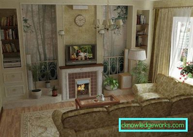 28-englisches Wohnzimmer - Foto