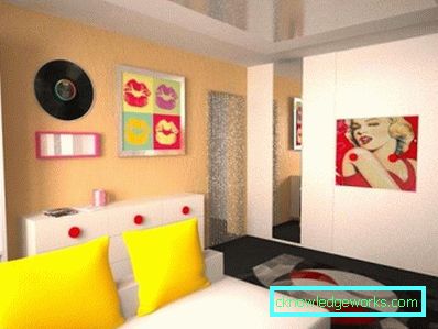 Wohnzimmer in einer modernen Art - Innenarchitektur des Fotos