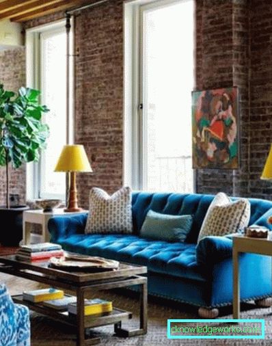Wohnzimmer in einer modernen Art - Innenarchitektur des Fotos