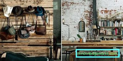Loft-Stil Wohnzimmer - Foto von Innenräumen in der Wohnung