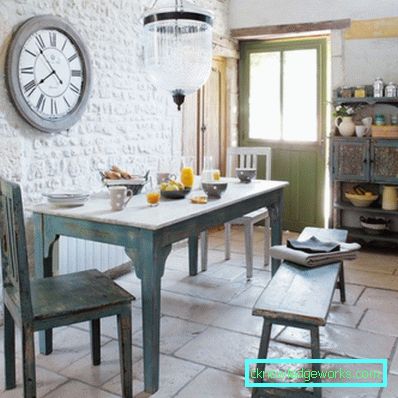 41-Wohnzimmer im Provence-Stil - Foto