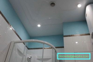 Was gibt es Schöneres, als die Decke im Badezimmer zu machen