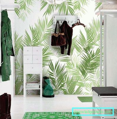 Welches Hintergrundbild für den Flur in der Wohnung Foto zu wählen