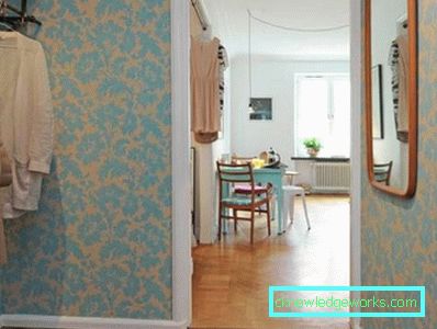 Welches Hintergrundbild für den Flur in der Wohnung Foto zu wählen