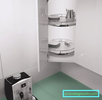 Karussell für die Küche im Unterschrank Karussell für die Küche im Unterschrank