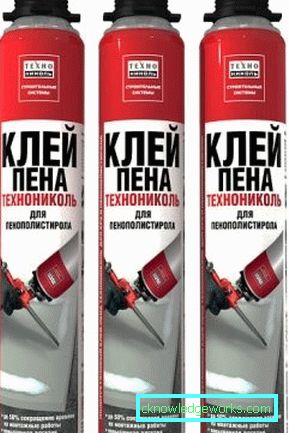 TekhnoNIKOL Klebeschaum für Polystyrolschaum: Eigenschaften der Wahl und Anwendung TekhnoNIKOL Klebeschaum für Polystyrolschaum: Eigenschaften der Wahl und Anwendung