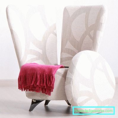 427-Sessel im Schlafzimmer - Foto ungewöhnlich