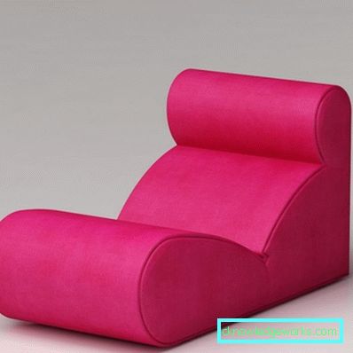 427-Sessel im Schlafzimmer - Foto ungewöhnlich