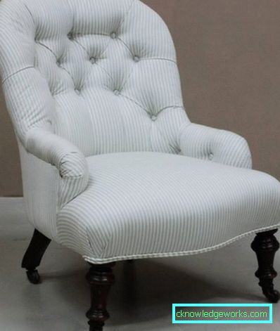 427-Sessel im Schlafzimmer - Foto ungewöhnlich