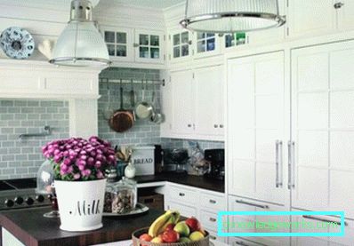 297-Küche von weißer Farbe - 100 Fotos