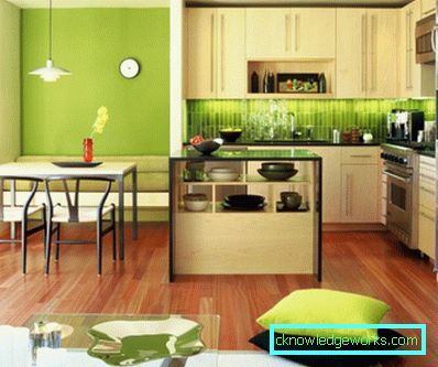 370-Lime Color Kitchen - 95 Fotooptionen