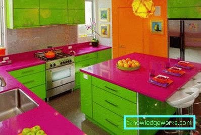 370-Lime Color Kitchen - 95 Fotooptionen