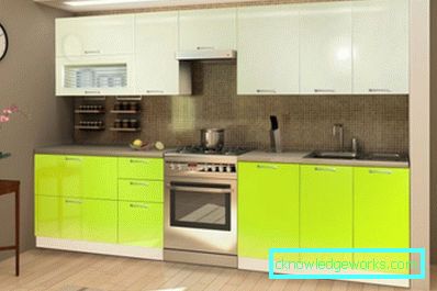 370-Lime Color Kitchen - 95 Fotooptionen
