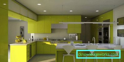 370-Lime Color Kitchen - 95 Fotooptionen