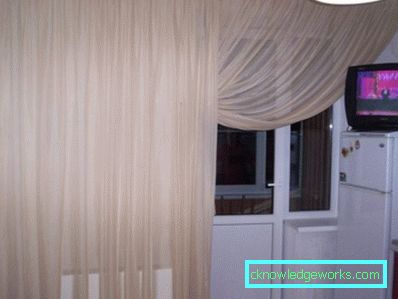 328-Küche mit Balkon - wie zu kombinieren