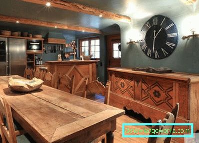 Küche im Chaletstil