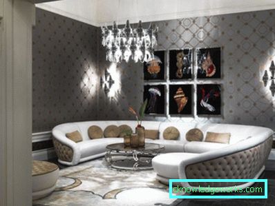 68-Kronleuchter im Wohnzimmer - 87 Fotos Optionen