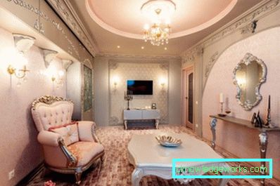 68-Kronleuchter im Wohnzimmer - 87 Fotos Optionen
