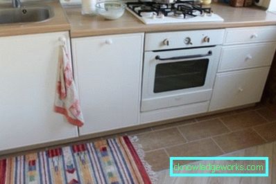 Kleine Küche in Chruschtschow