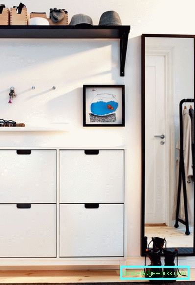 Kleine Flure im Flur - Innenarchitektur