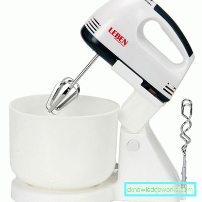 Die besten Mixer mit einer Schüssel von bekannten Marken Die besten Mixer mit einer Schüssel von bekannten Marken