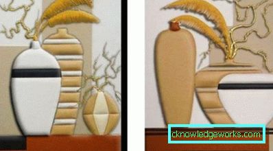 Modulare Bilder im Innenraum des Wohnzimmers über dem Sofa - Fotoideen