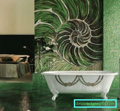 Mosaik für das Badezimmer