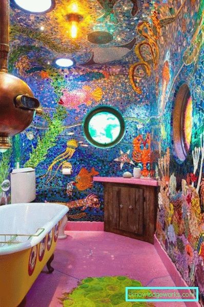 Mosaik für das Badezimmer