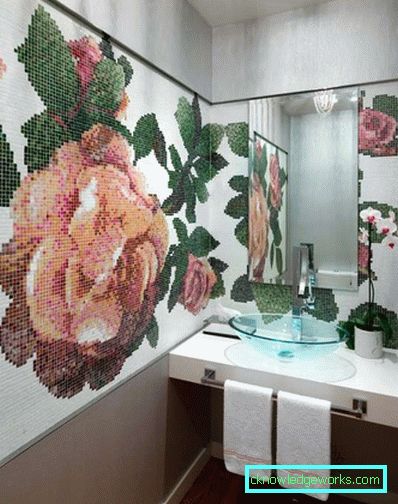 Mosaik für das Badezimmer