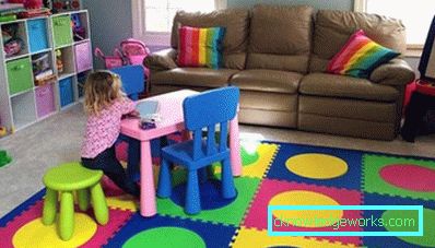 Weicher Boden für Kinderzimmer