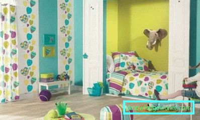 Tapete für Kinderzimmer für Mädchen - Musterwahl