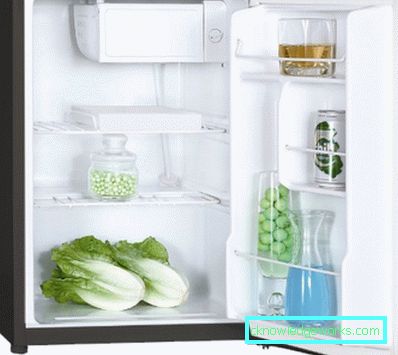 Einkammer-Kühlschrank mit Gefrierfach