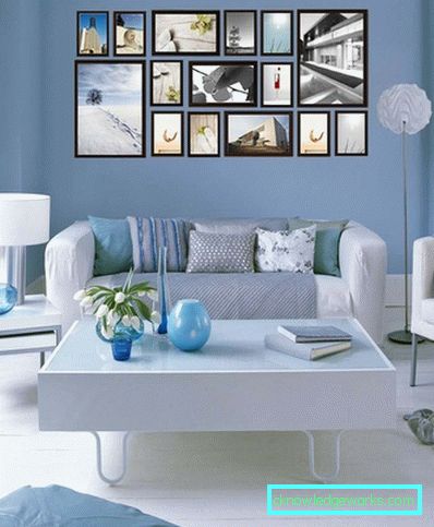 Wanddekoration im Wohnzimmer - Fotos moderner Ideen