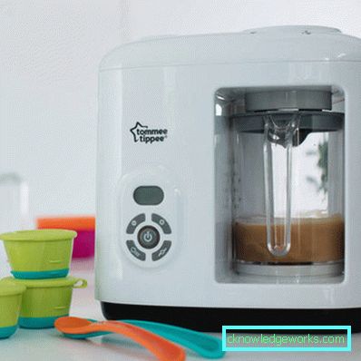 Mixer Dampfer für Babynahrung von bekannten Marken Mixer Dampfer für Babynahrung von bekannten Marken