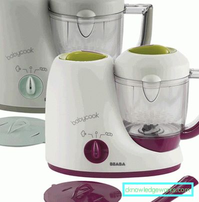 Mixer Dampfer für Babynahrung von bekannten Marken Mixer Dampfer für Babynahrung von bekannten Marken