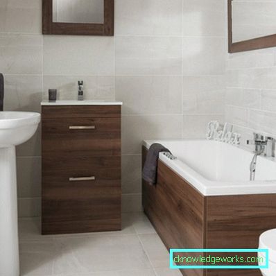 12 Fliesen für das Badezimmer - 100 Fotos