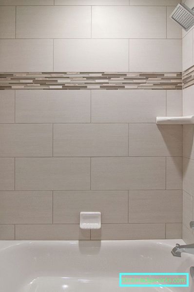 12 Fliesen für das Badezimmer - 100 Fotos