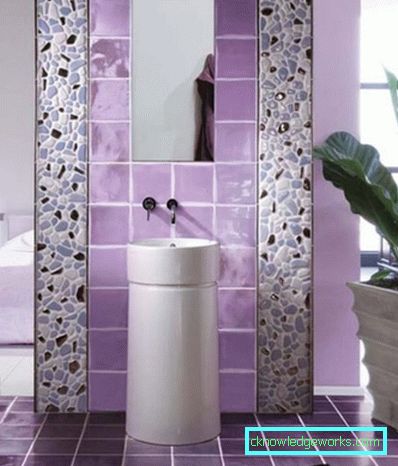 12 Fliesen für das Badezimmer - 100 Fotos