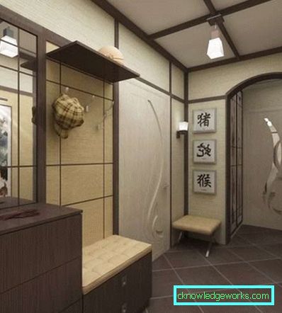 Halle im japanischen Stil - Fotoideen für Design